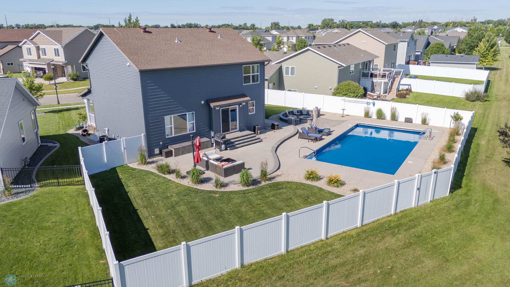 Backyard oasis