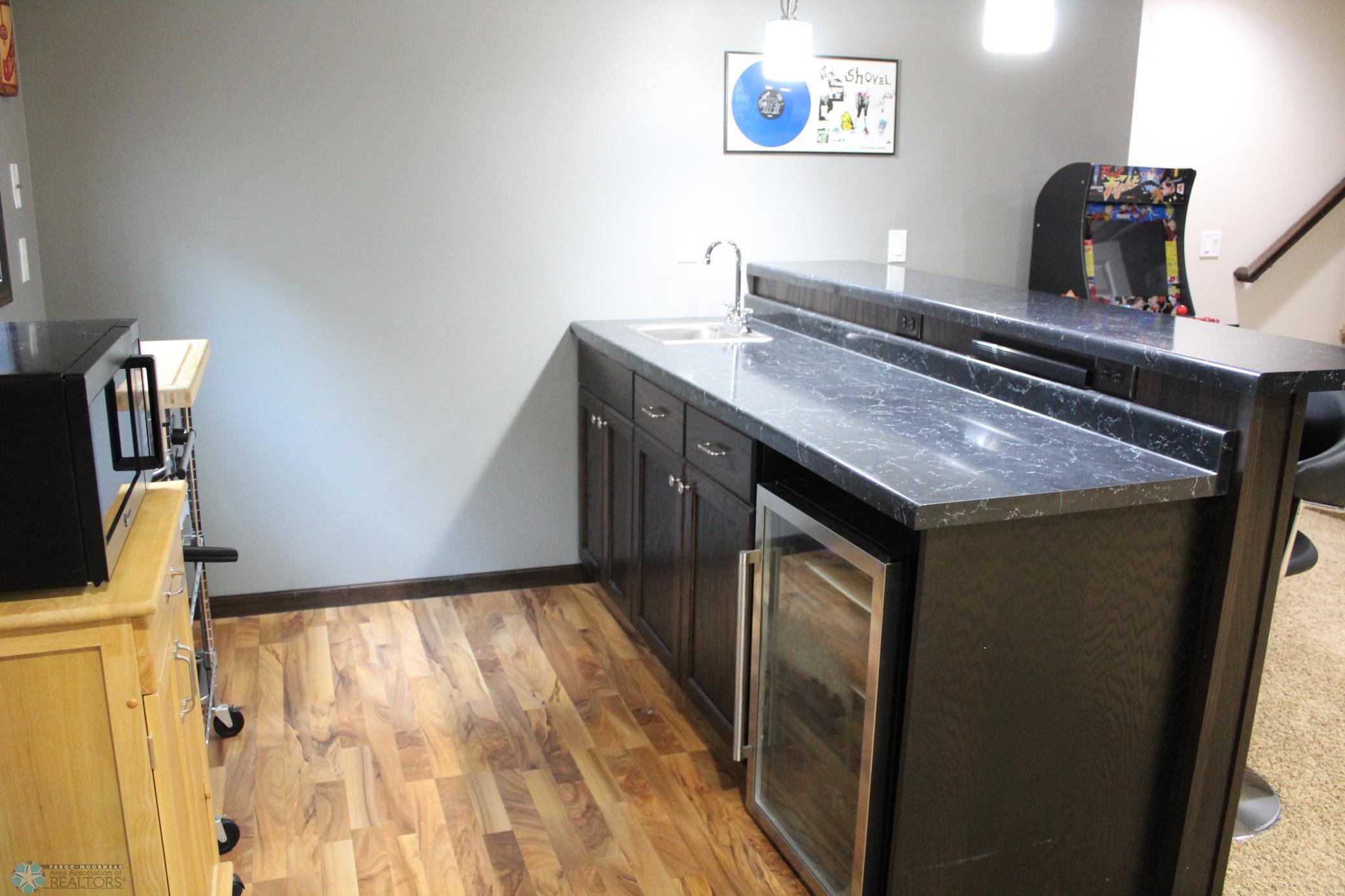 Wet bar-lower level