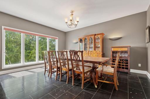 For more special occasions, the Formal Dining Room offers plenty of room to gather.