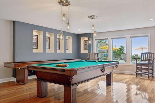 The lower level walks out to the stunning backyard.