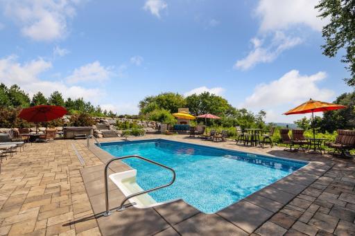 With southern exposure, you'll enjoy sunny pool days!