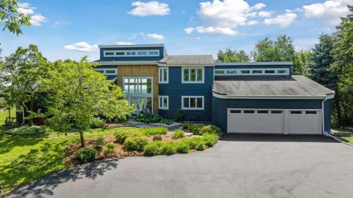 Enjoy breathtaking views before you even step through the front doors!