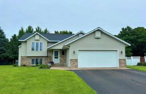 Welcome to 455 Chestnut Dr. This great home has a lot to offer. Fenced yard, shed, home backs up to 10.5 acres of park preserve owned by the city of New Richmond that is home to deer and other wildlife.