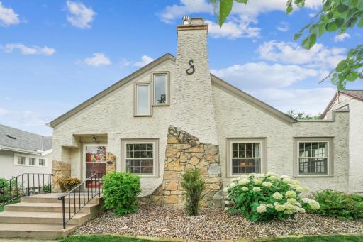 This classic two story, stucco home in the Hale neighborhood of Minneapolis combines all the original charm with modern updates.