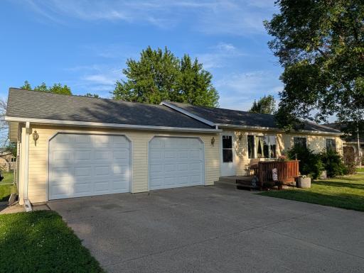 Great to have separate overhead garage doors on those cold winter days in Marshall!!