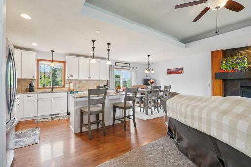 Top of the stairs to the kitchen-dining area.jpg