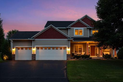 So inviting. Newly sealed driveway, professionally landscaped yard complete with irrigation and landscape lighting.