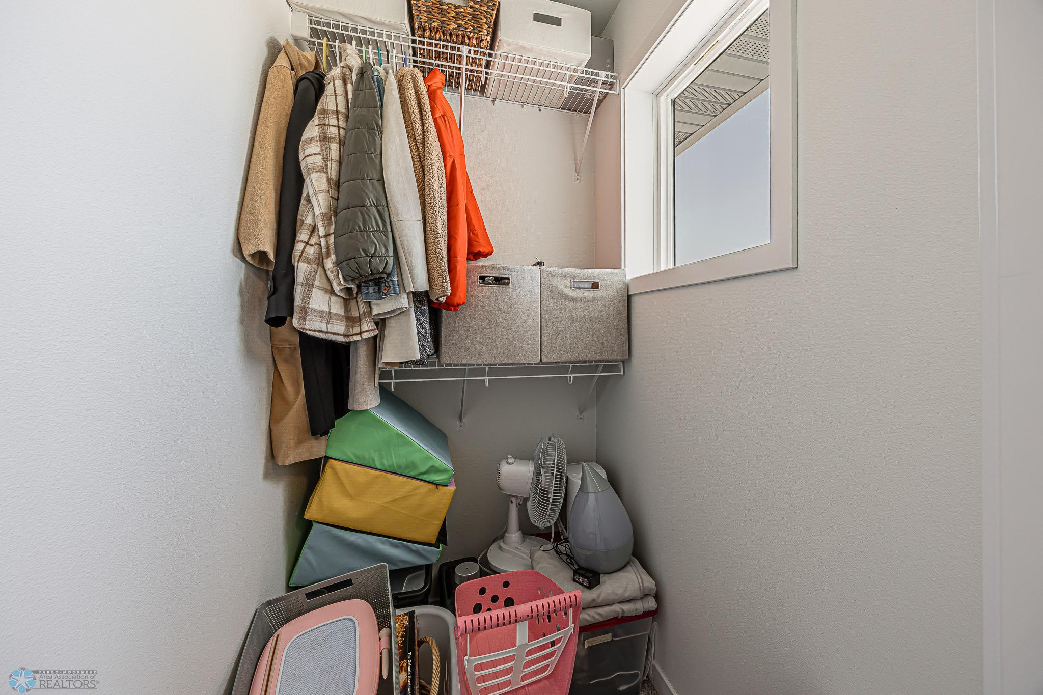 Bedroom 3 closet