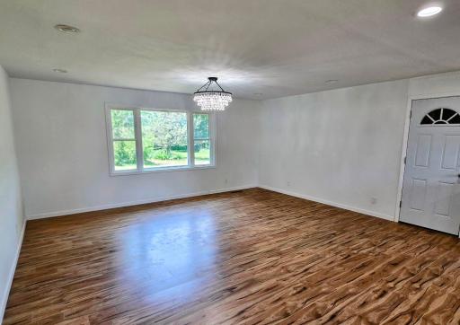 Plenty of room for dining room table