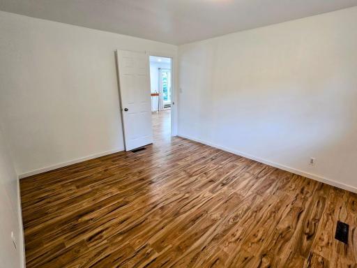 Bedroom #1 without closet