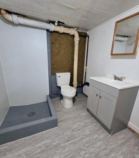 3/4 bath in basement
