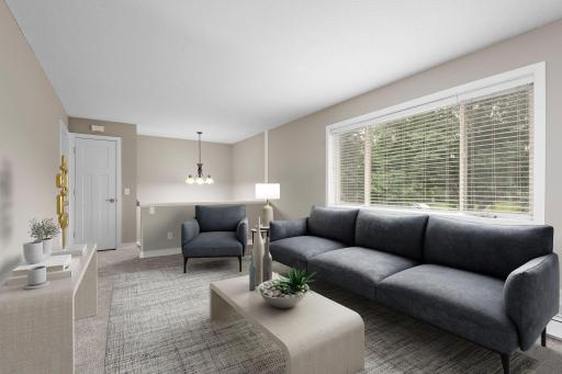 Main Floor Living Room (Virtually Staged Photo)
