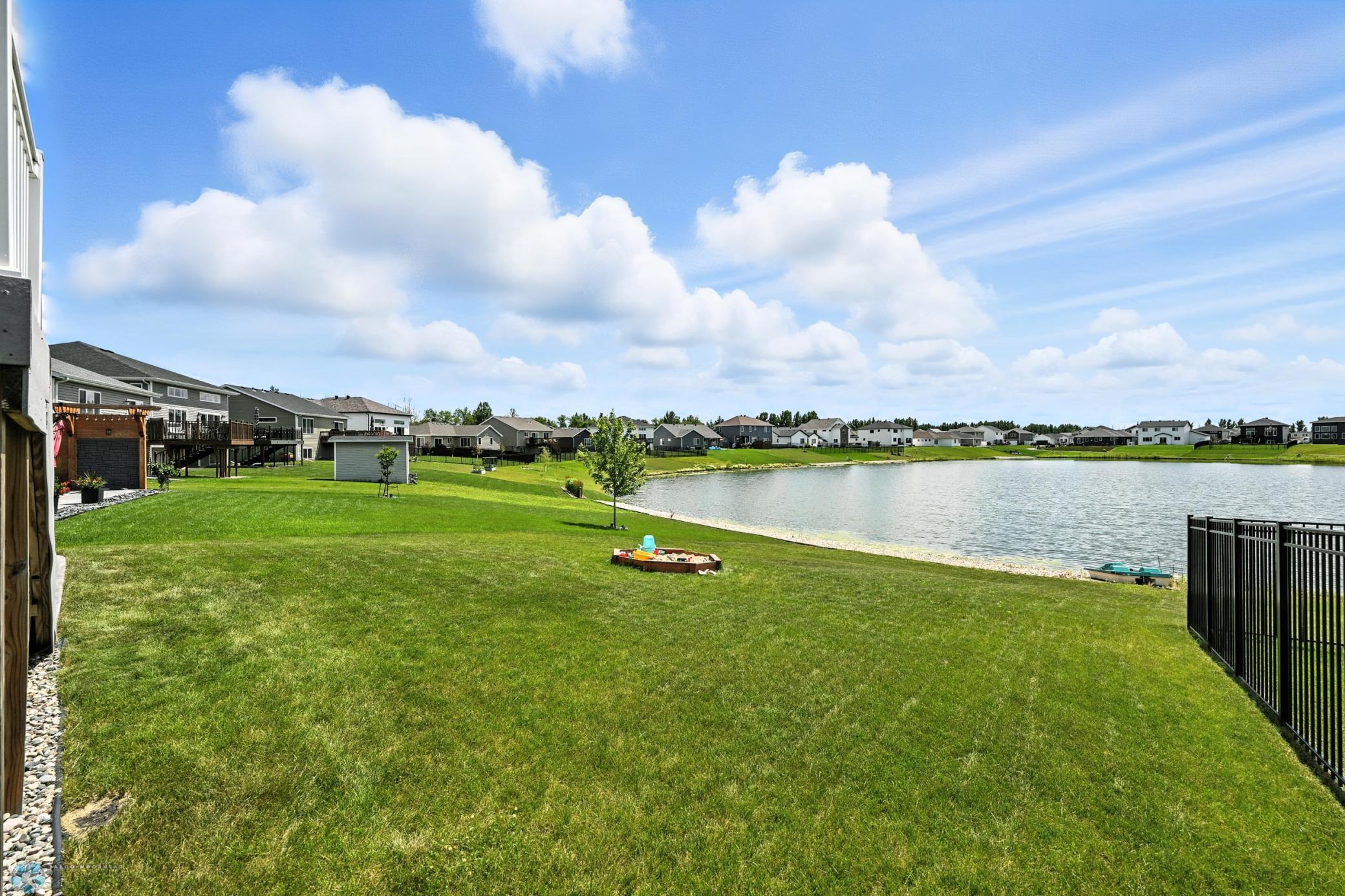 Backyard view