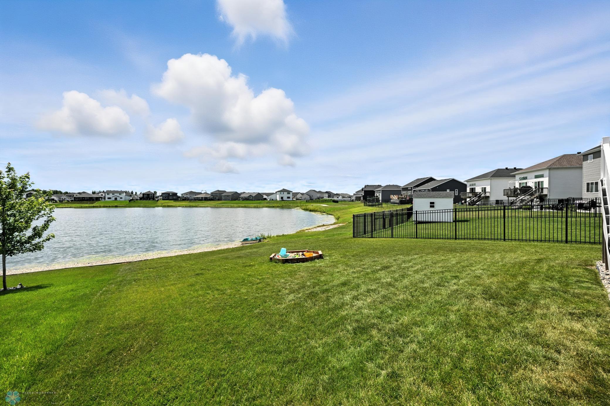 Backyard view