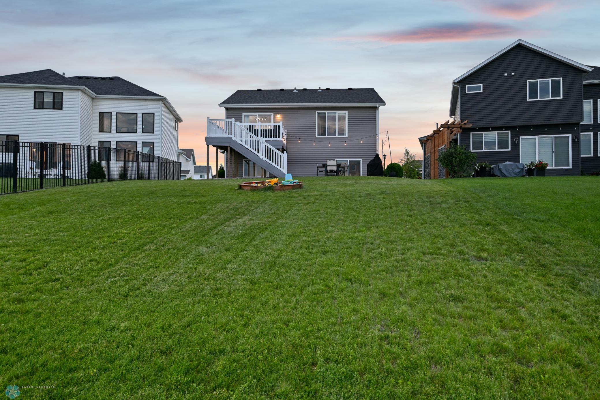 Backyard view