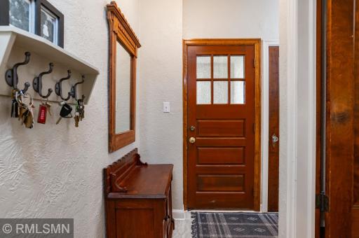 Back entry with direct access to the two-car attached garage!