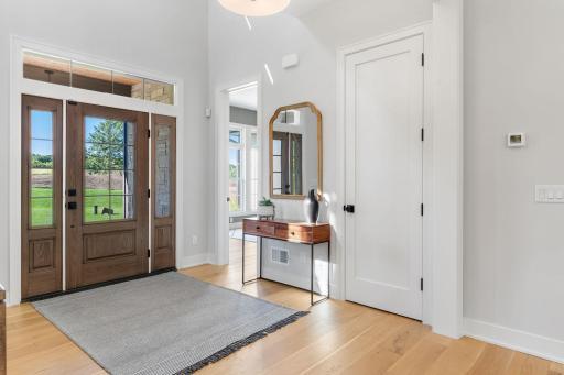 Off front foyer is office