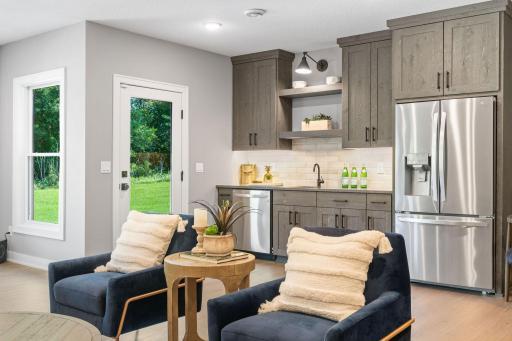 "Walkout" lower level