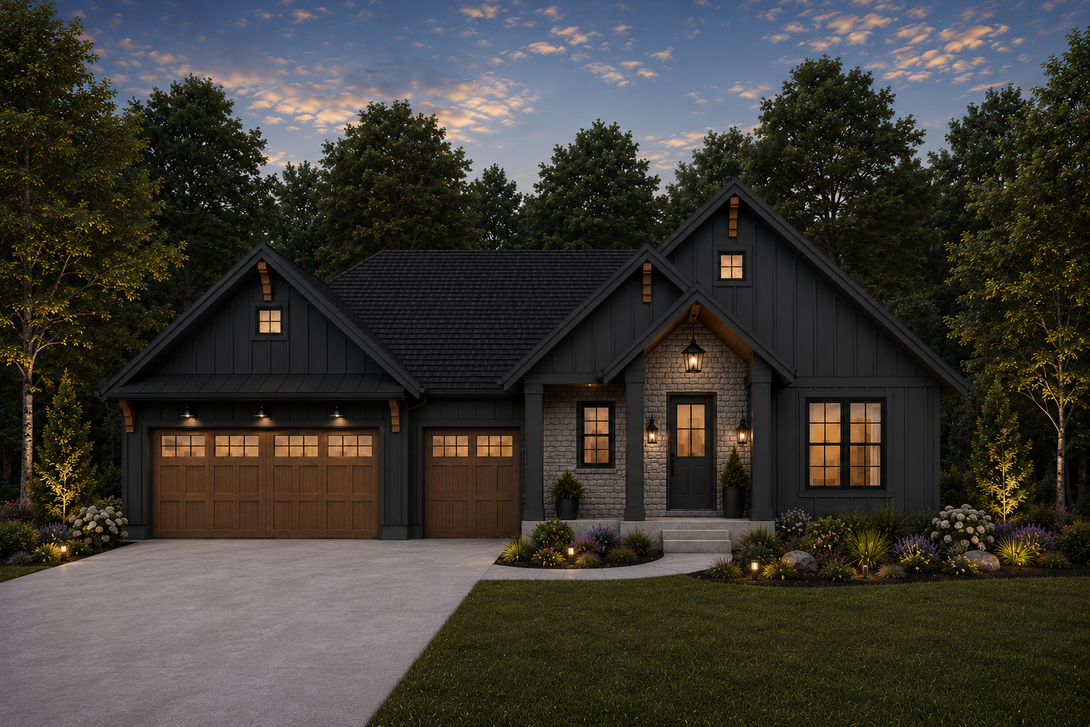 Haven Woods Model Rendering