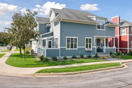 Whimsical neighborhood development with happy exterior colors throughout. Multiple porches to enjoy the neighborhood views from all angles.