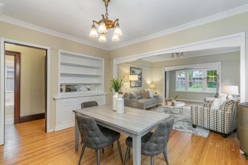 Dining Room w/built in Buffet (Lower Unit)