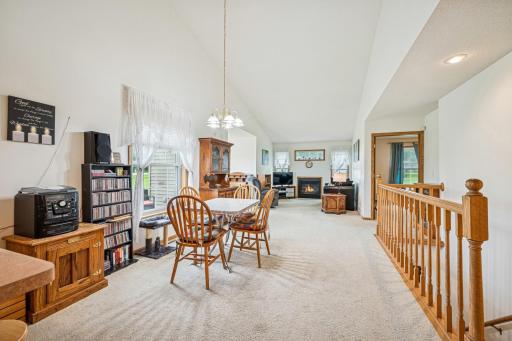 All facilities on the main level including laundry closet