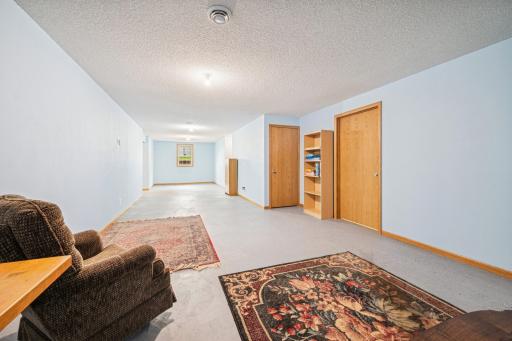 Spacious lower level ready to cusomize to your life