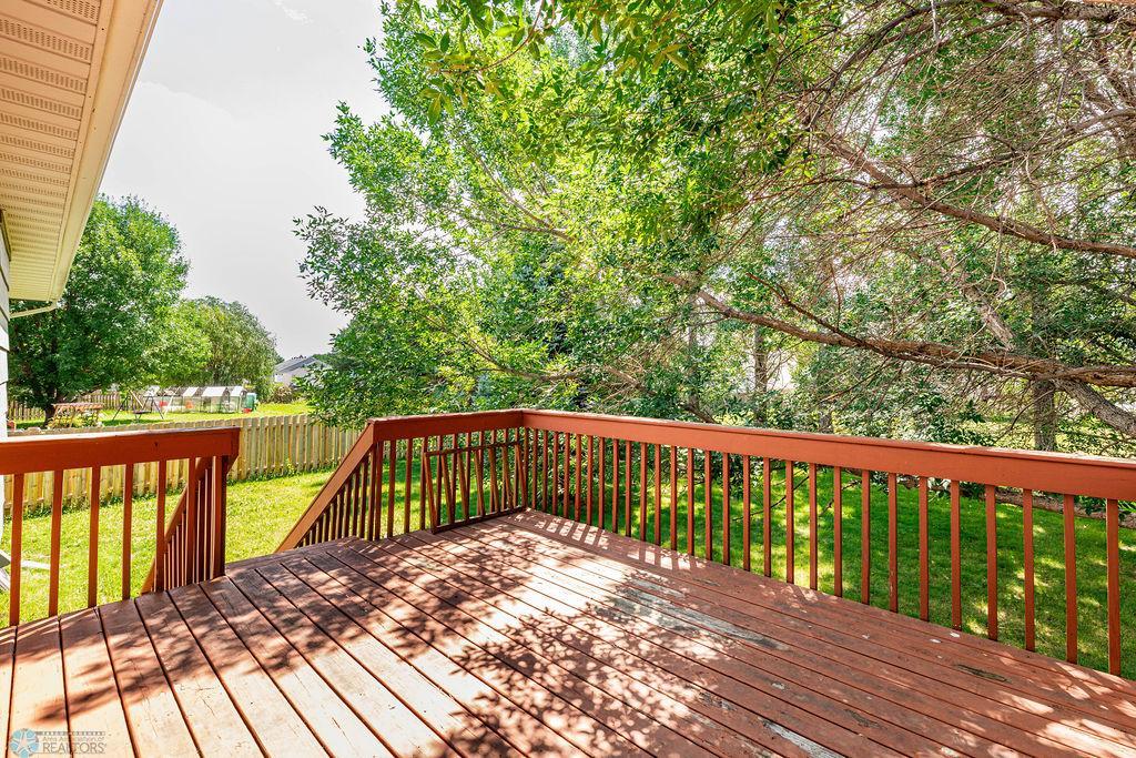 Large deck