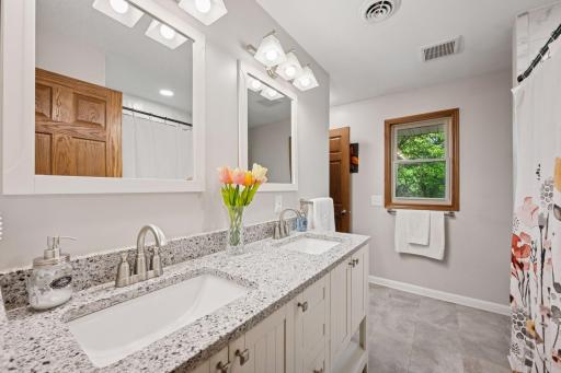 Beautifully updated baths