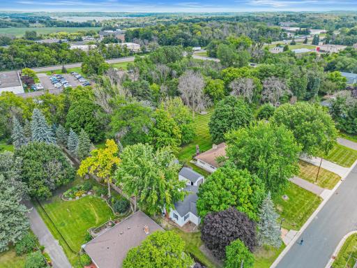 Aerial shot looking NE toward Lake Independence
