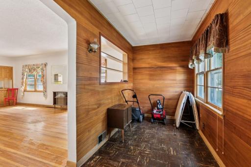 Adorable sitting room as you enter the home