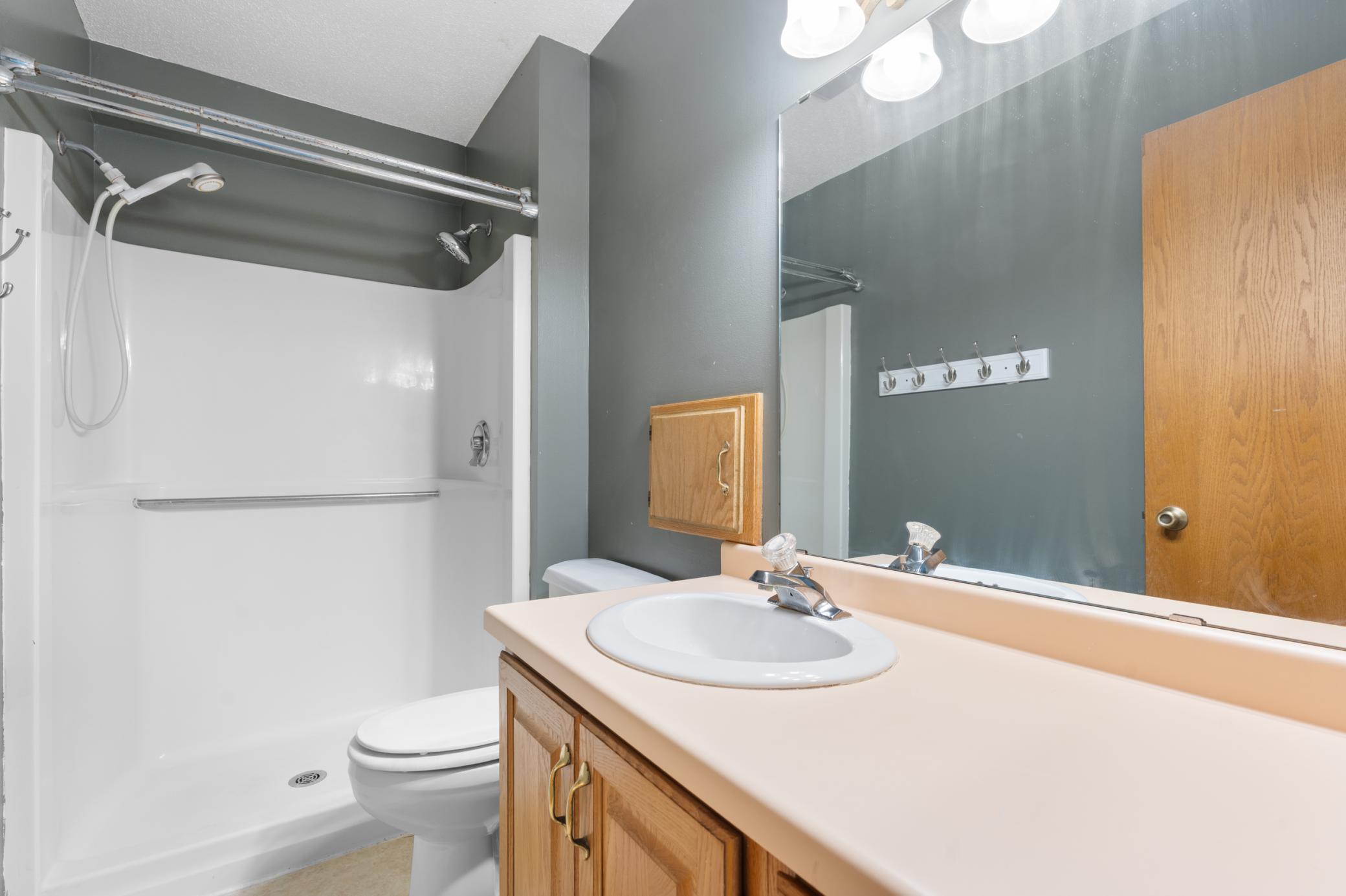 3/4 primary bathroom