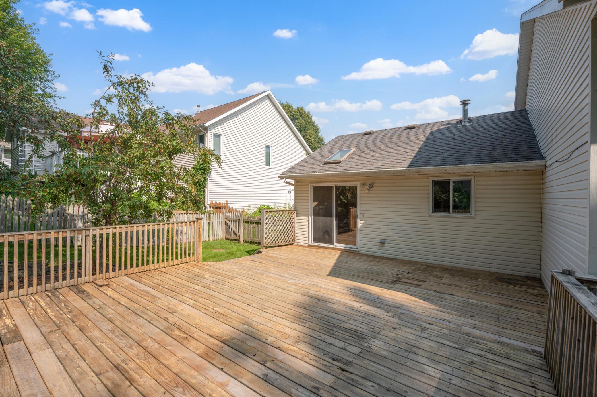 Large deck