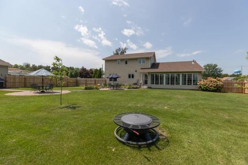 Fenced Area of Back Yard