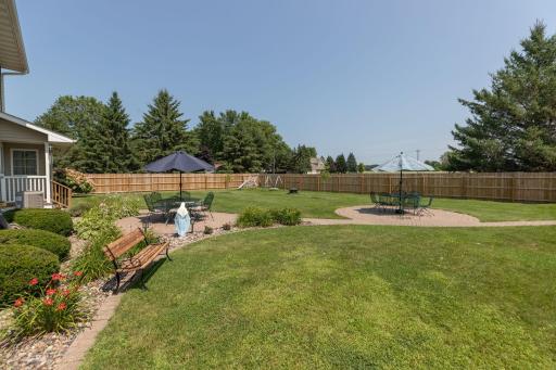 Fenced Area of Back Yard