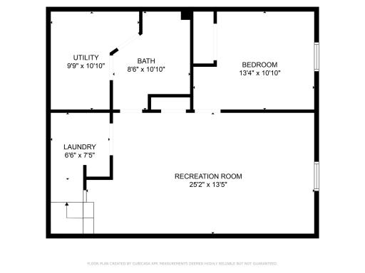 Lower Level Floor Plan