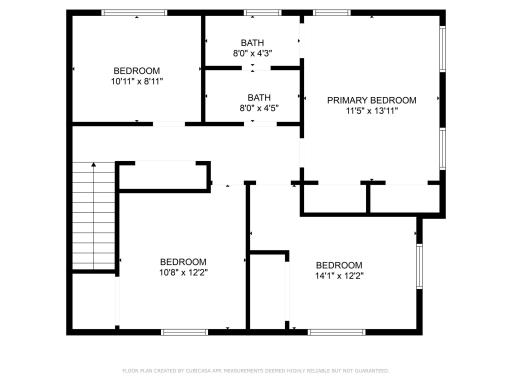 Upper Level Floor Plan