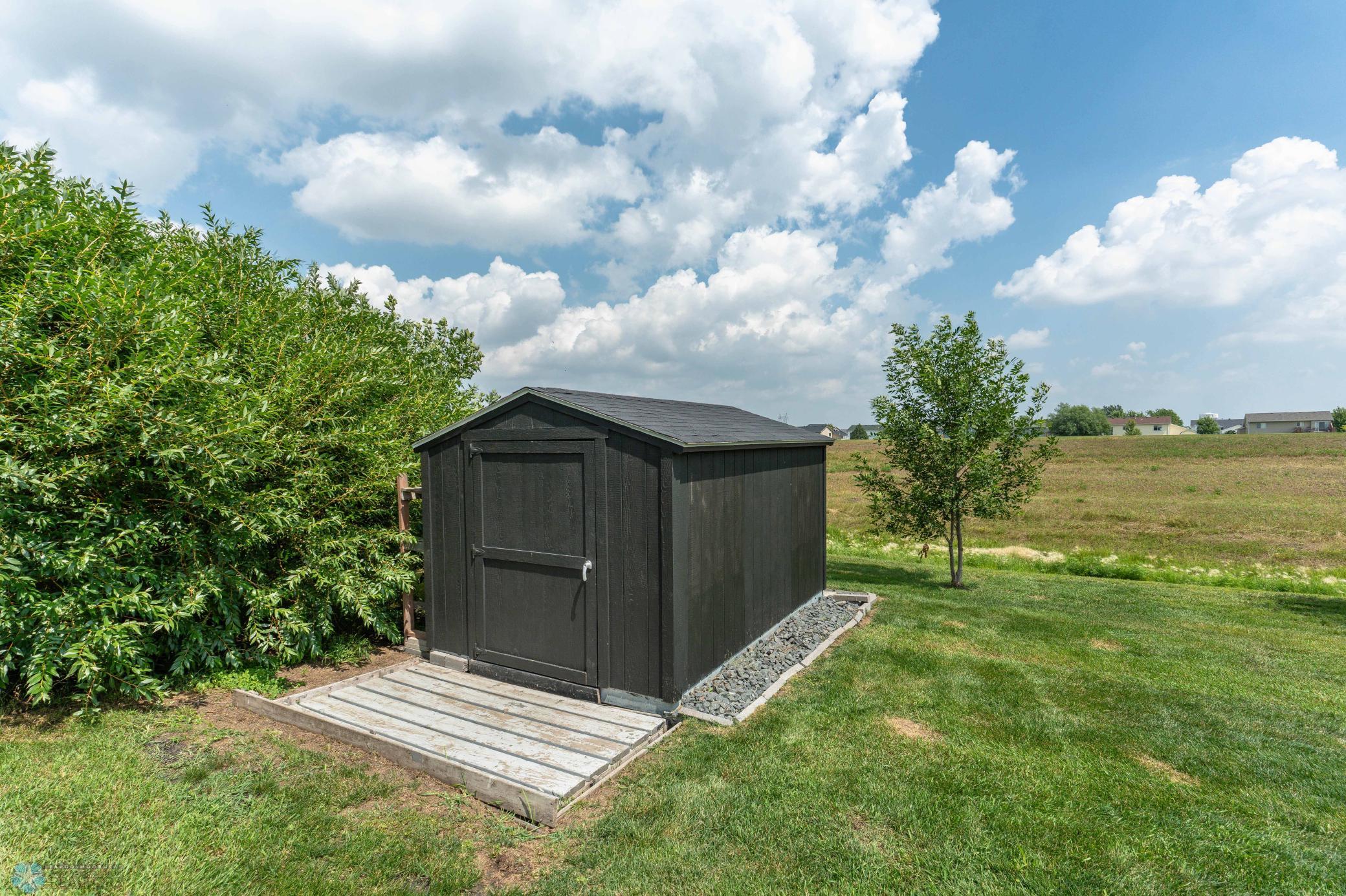 Bonus Storage in this Quality Shed