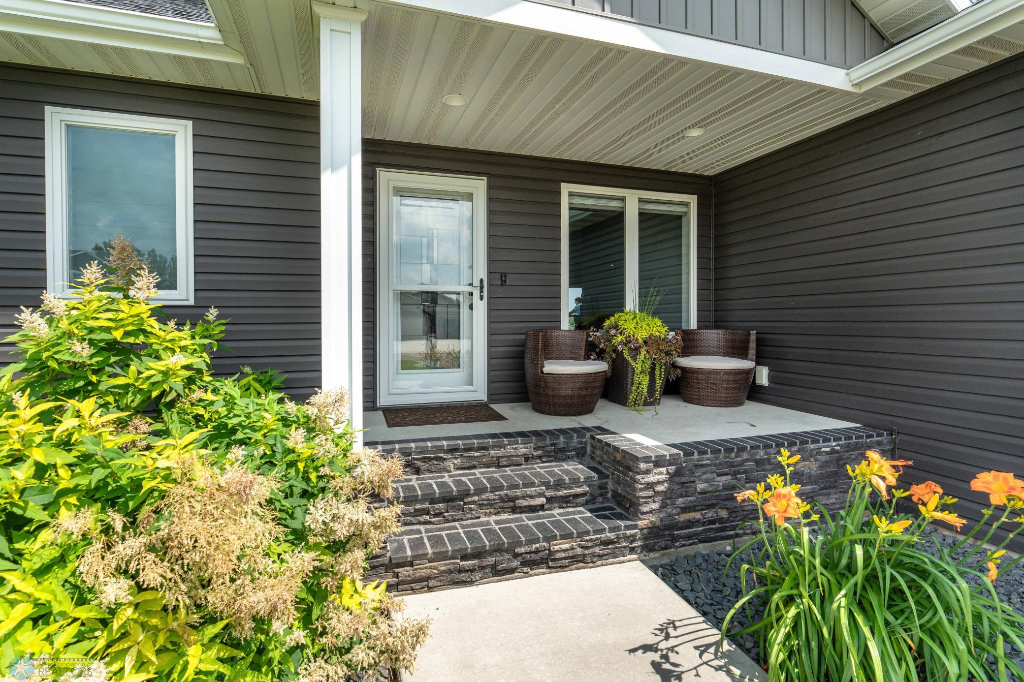 Quaint Porch Greets You Home