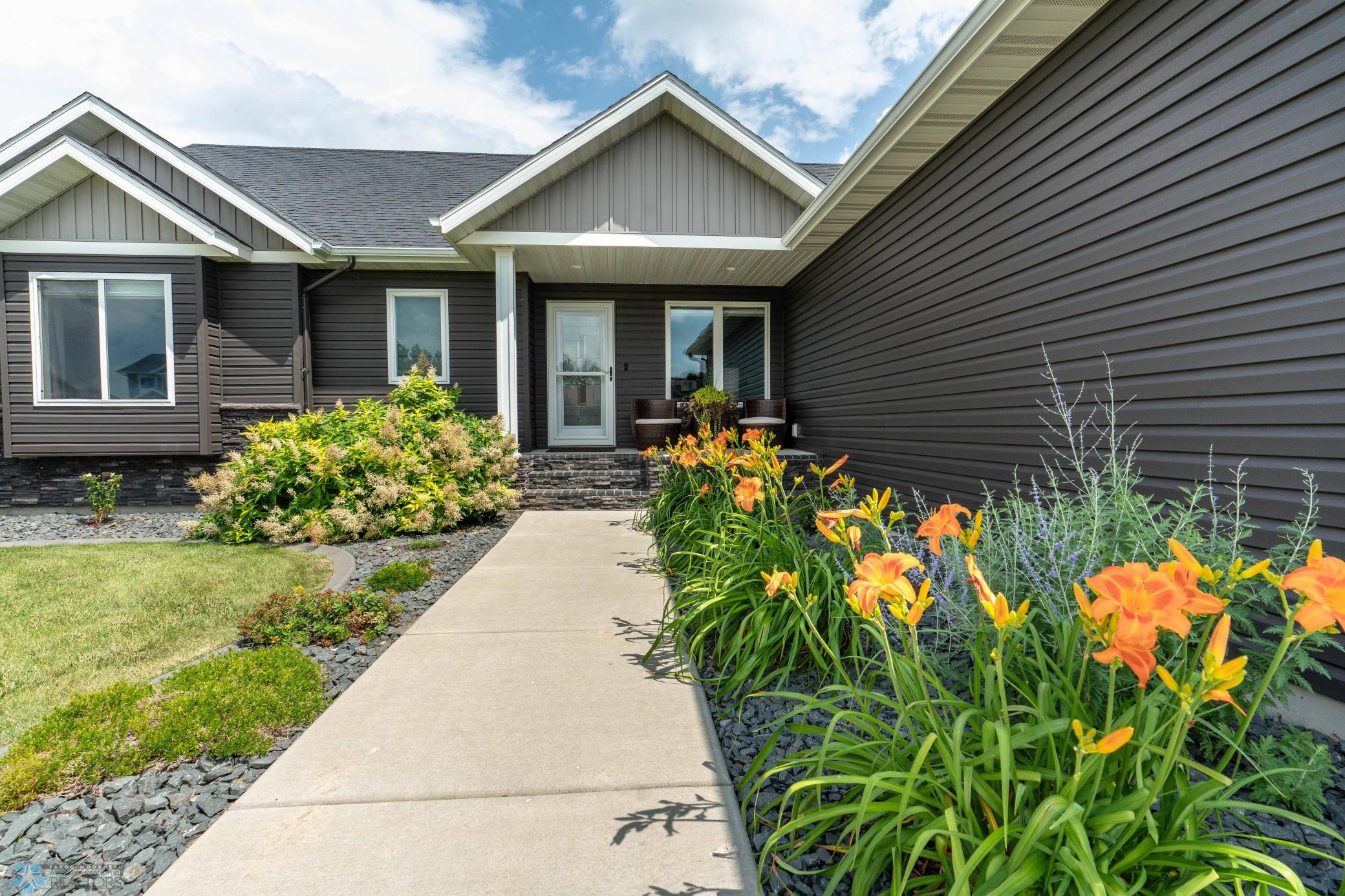 Welcoming Flowers as You Enter