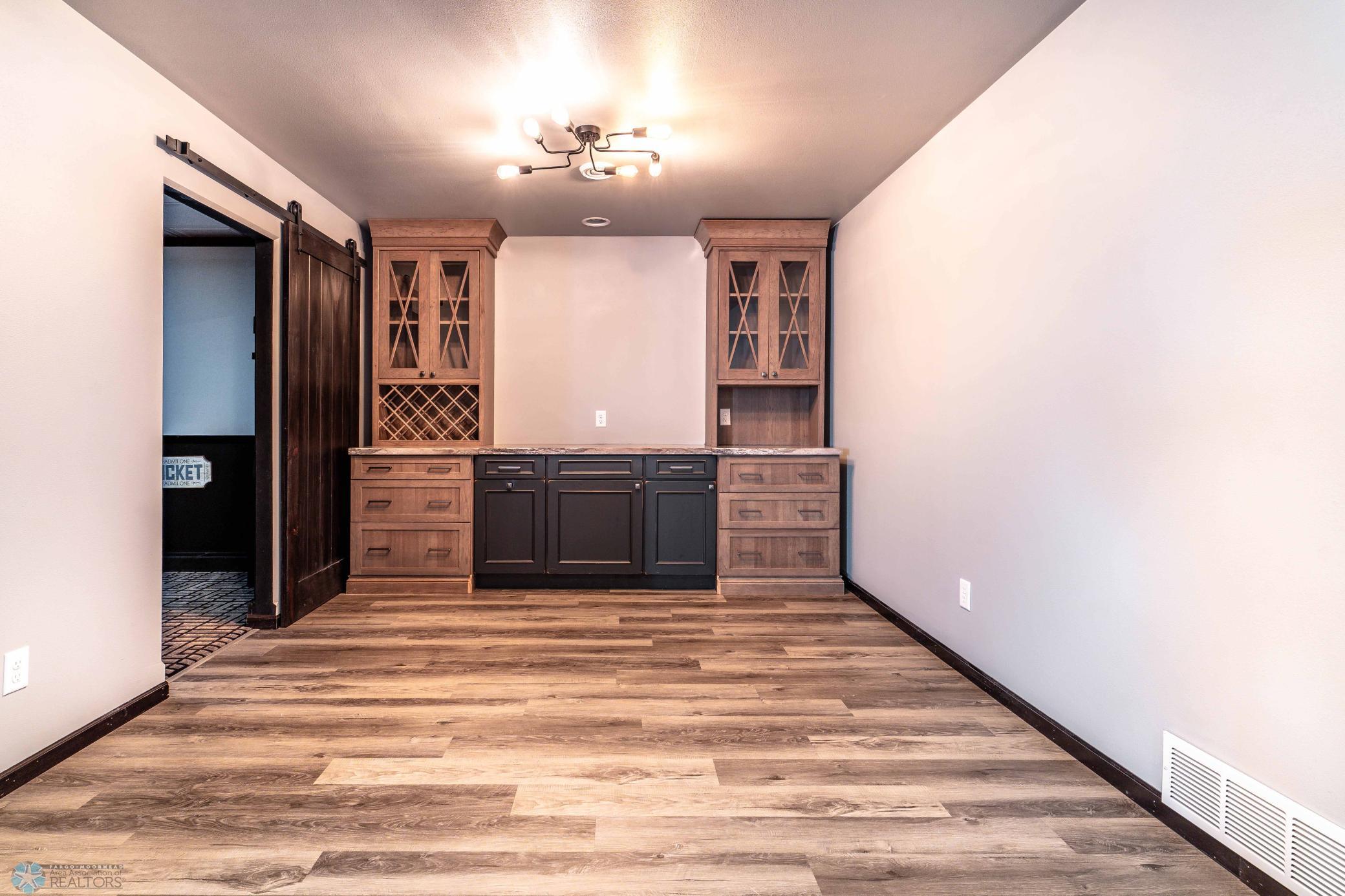 Bar Area for Hosting or Unwinding