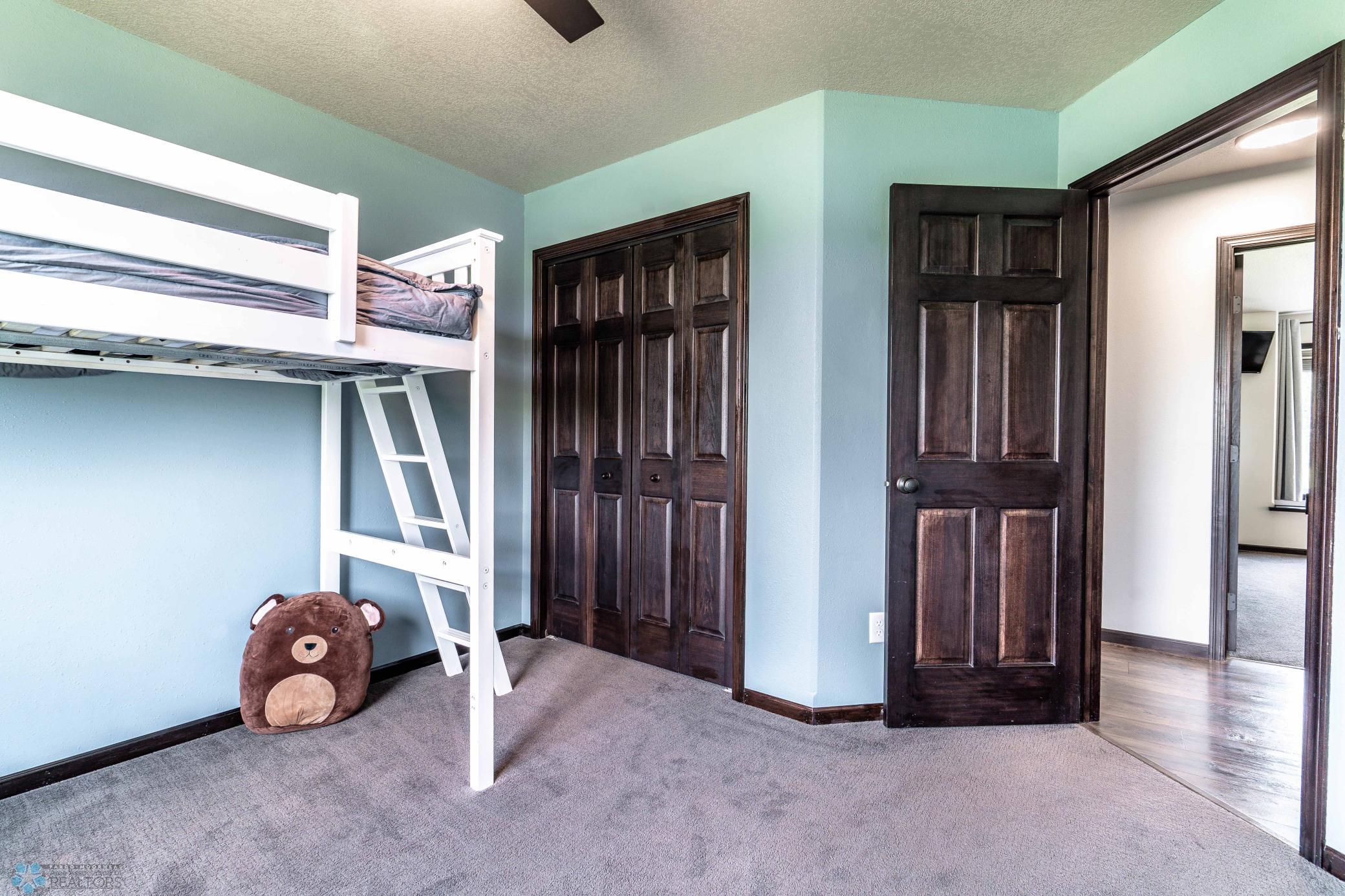 Custom Shelving in this Closet Too