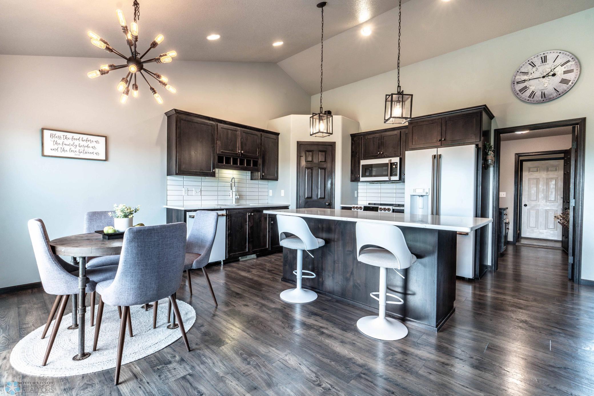 Vaulted Ceilings Create Open Feeling