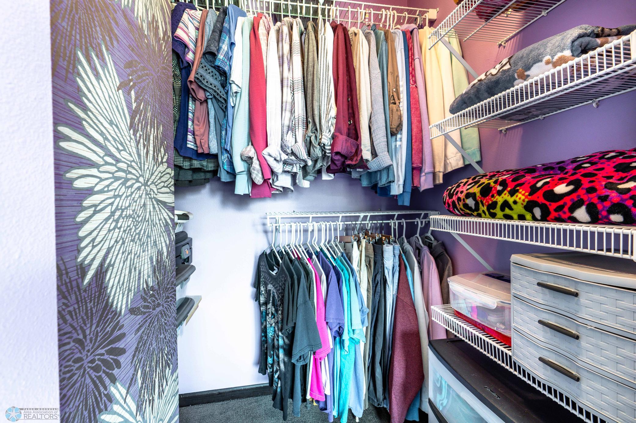 Private Suite Walk in Closet - SO MUCH STORAGE