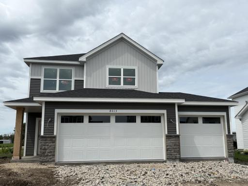 Photo of the actual home as of 6.29! Welcome to the Carlsbad!