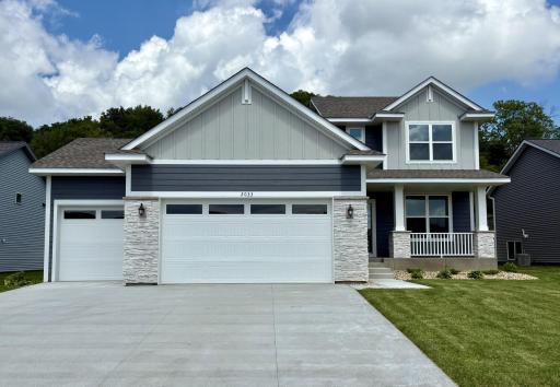 (Actual photo of the home) Home is complete and move in ready!