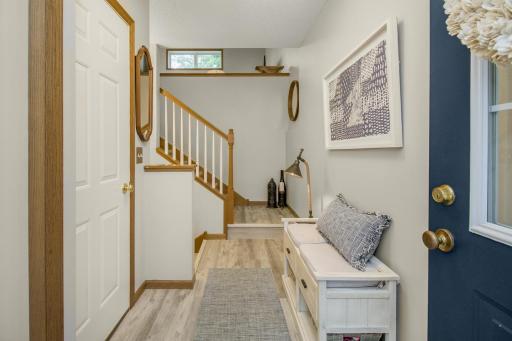 You'll love how spacious this inviting entryway is!