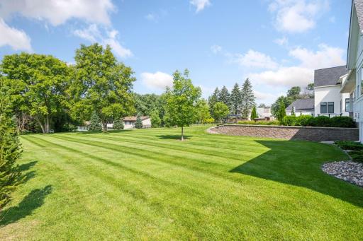 Ample yard space to add a pool or your own private pickleball court