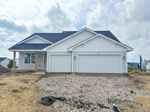 Photo of the actual home as of 8.07! Home is under construction and set to be complete in September.