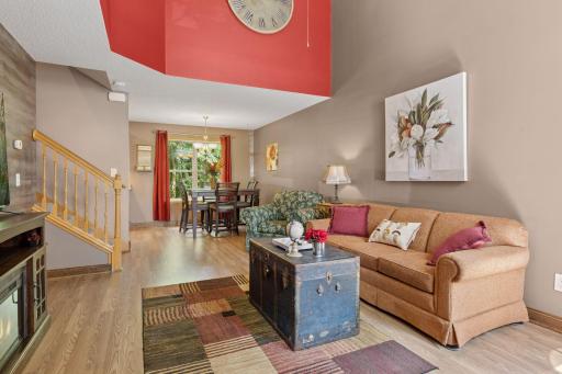 Effortless flow between living and dining